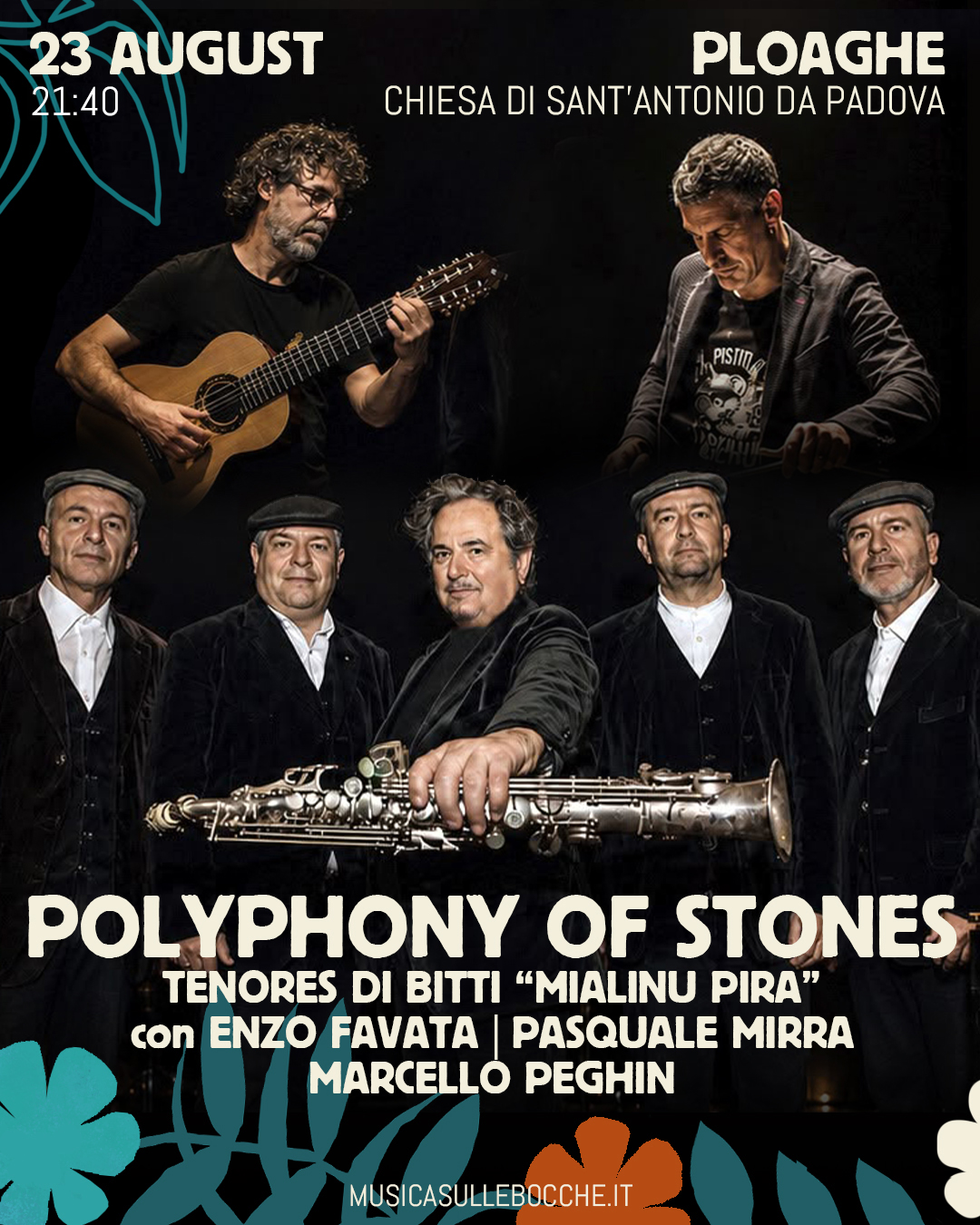 23 Agosto – Ploaghe , 21:40 – Chiesa Sant’Antonio da Padova